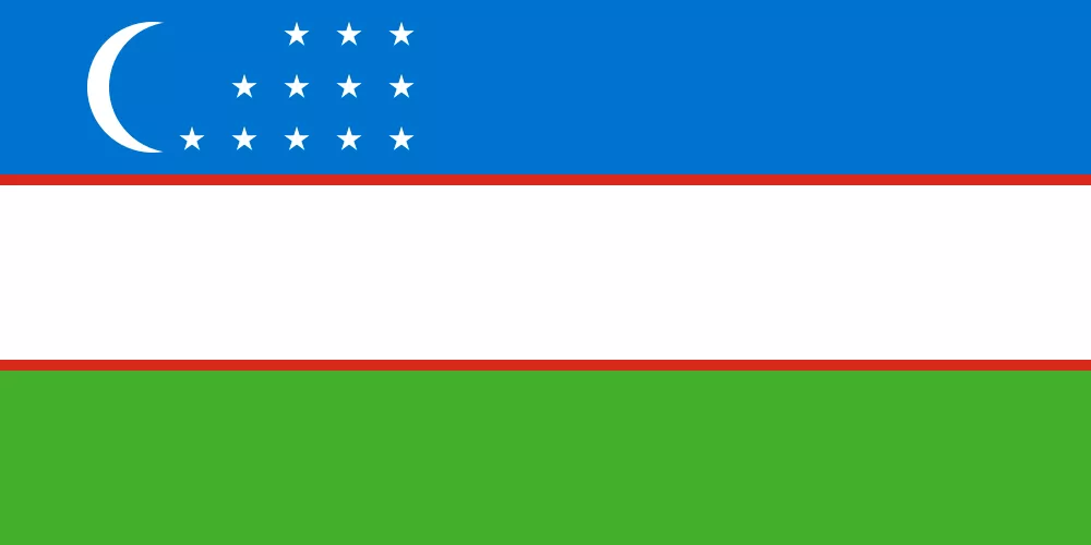 پرچم ازبکستان